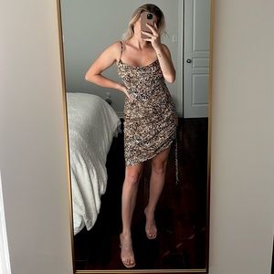 Aritzia XS dress with side draw string